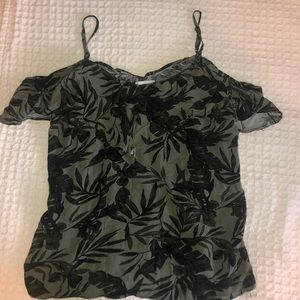 Off the shoulder tank top